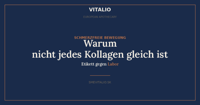 Warum nicht jedes Kollagen gleich ist – Sme Vitalio Titelbild