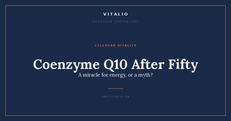 Coenzyme Q10 After Fifty: A Miracle for Energy, or a Myth?