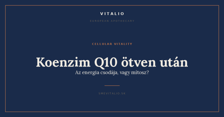 Koenzim Q10 ötven után: az energia csodája, vagy mítosz?