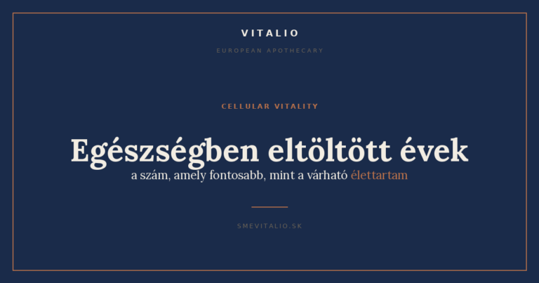 Egészségben eltöltött évek — a szám, amely fontosabb, mint a várható élettartam
