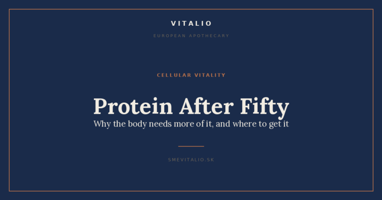 Protein After Fifty: Why the Body Needs More of It (and Where to Get It)