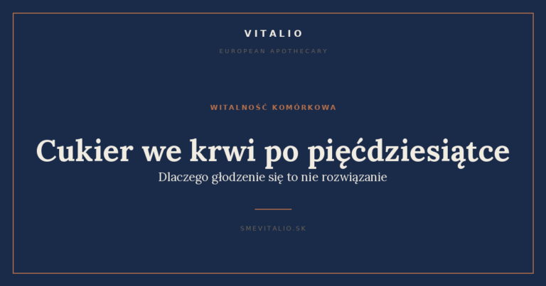Cukier we krwi po pięćdziesiątce: dlaczego głodzenie się to nie rozwiązanie