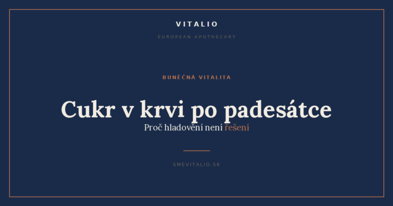 Cukr v krvi po padesátce — proč hladovění není řešení