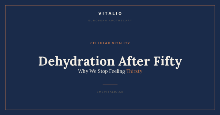 Dehydration after fifty — cover image