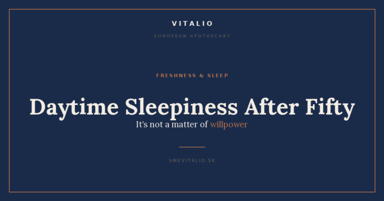 Daytime Sleepiness After Fifty