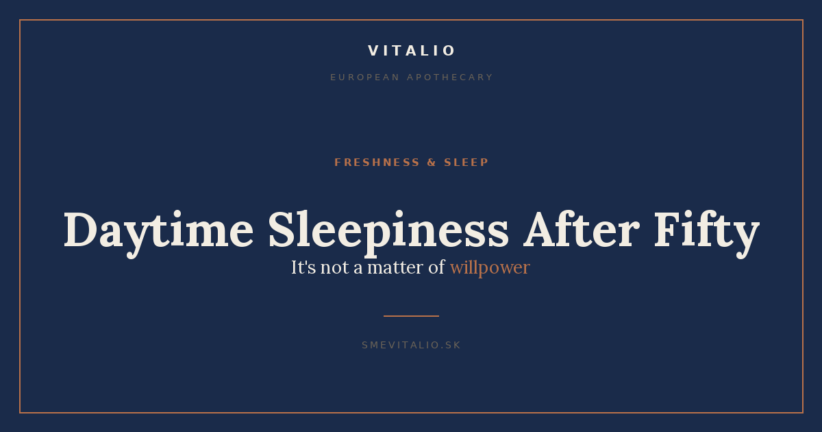 Daytime Sleepiness After Fifty