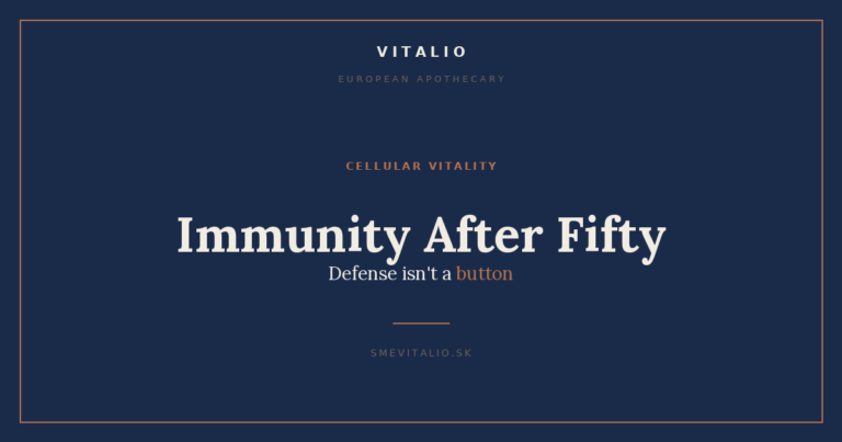 Immunity After Fifty: Defense Isn’t a Button