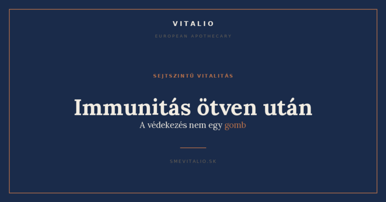 Immunitás ötven után: a védekezés nem egy gomb