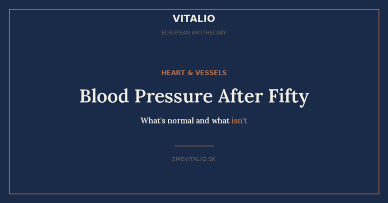 Blood Pressure After Fifty – titulná grafika Sme Vitalio