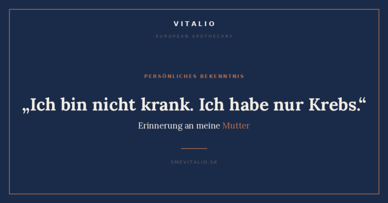 Ich bin nicht krank, ich habe nur Krebs - Erinnerung an meine Mutter