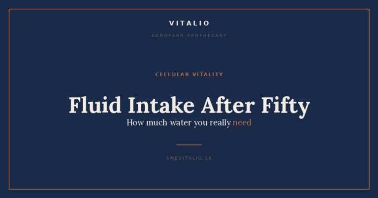 Fluid Intake After Fifty: How Much Water You Really Need