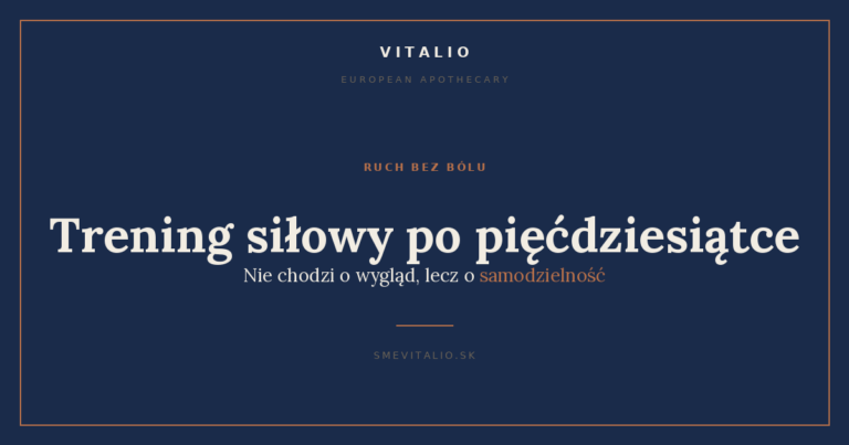 Trening siłowy po pięćdziesiątce