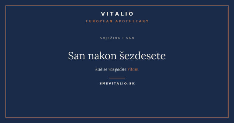 San nakon šezdesete — kad se ritam raspadne, a lijekovi nisu rješenje