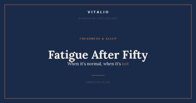 Fatigue After Fifty — When It’s Normal and When to See a Doctor