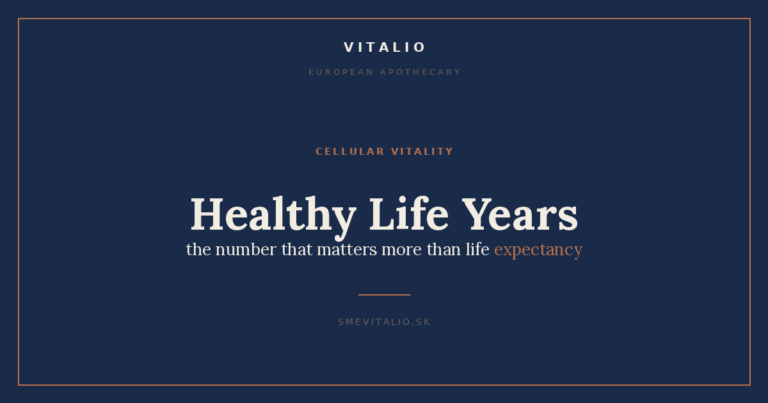 Healthy Life Years — a Number That Matters More Than Life Expectancy
