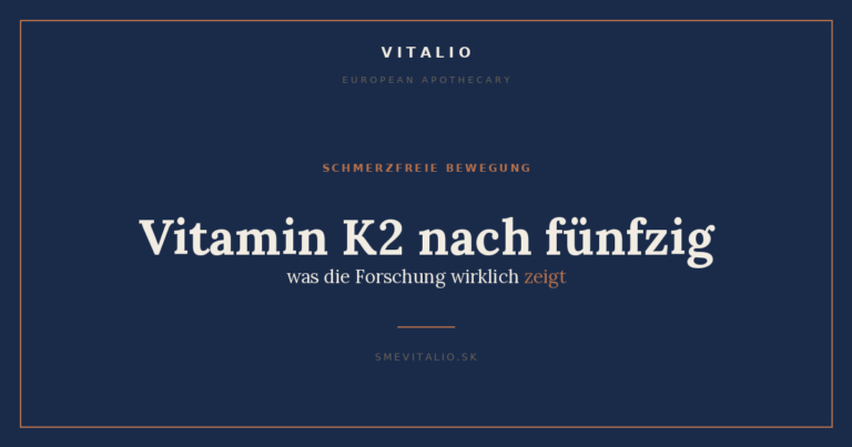 Vitamin K2 nach fünfzig