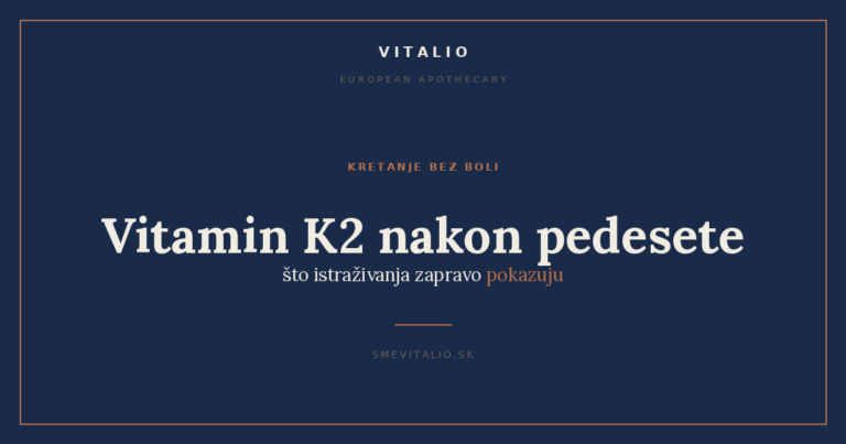 Vitamin K2 nakon pedesete